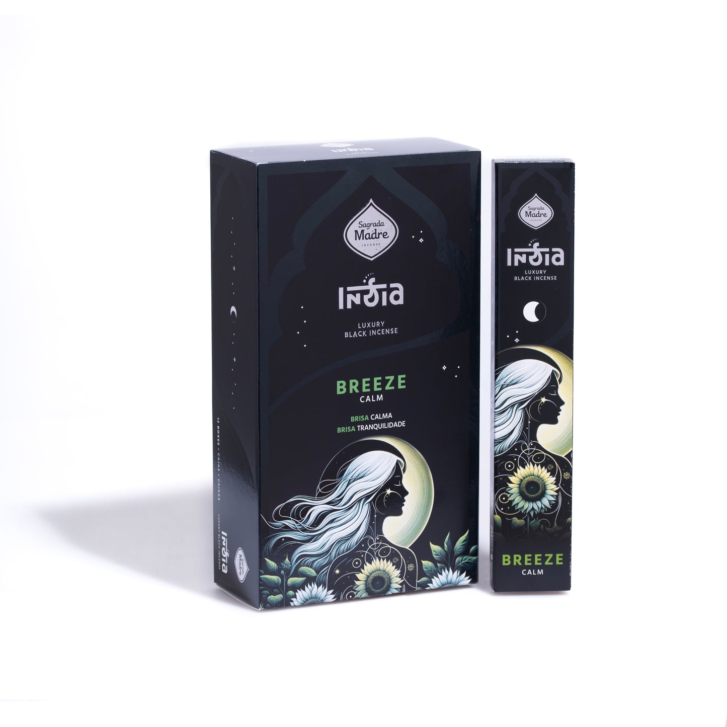 Incienso India Black Brisa Sagrada Madre