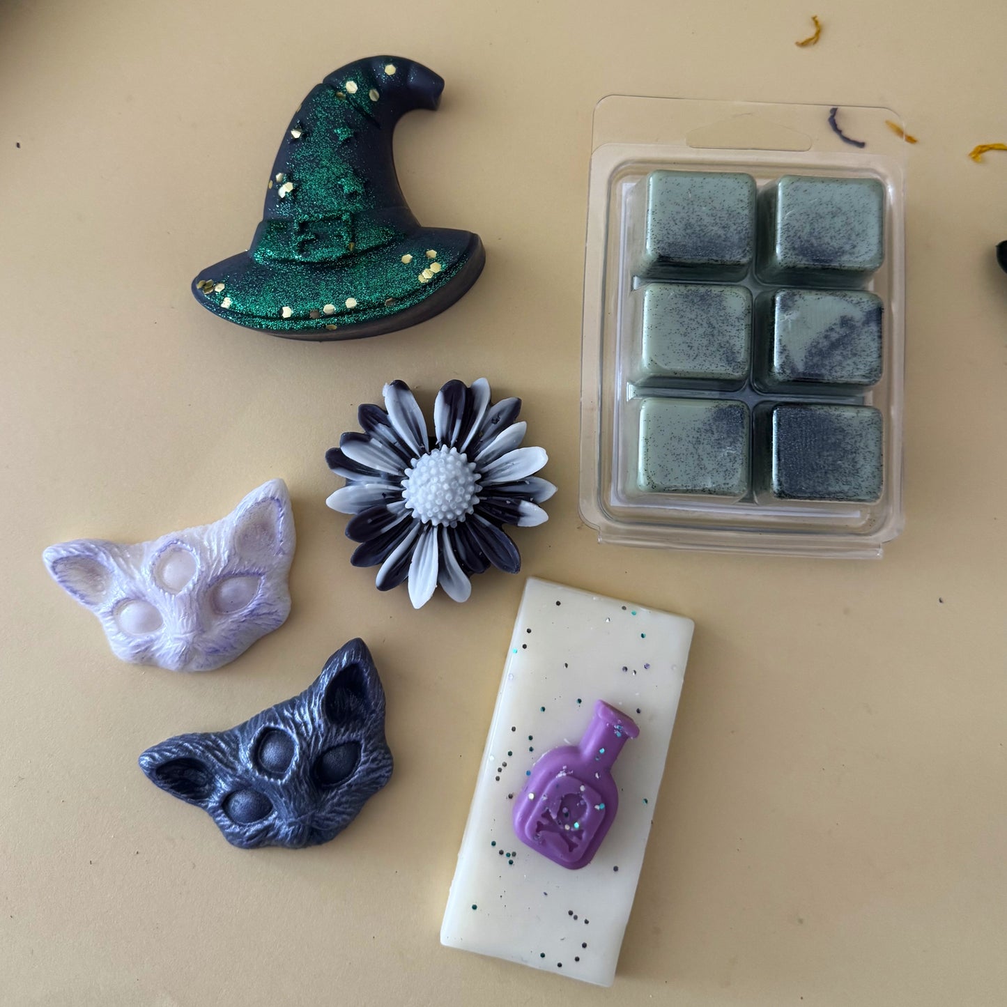 Caja Bruja Verde + Wax Melts