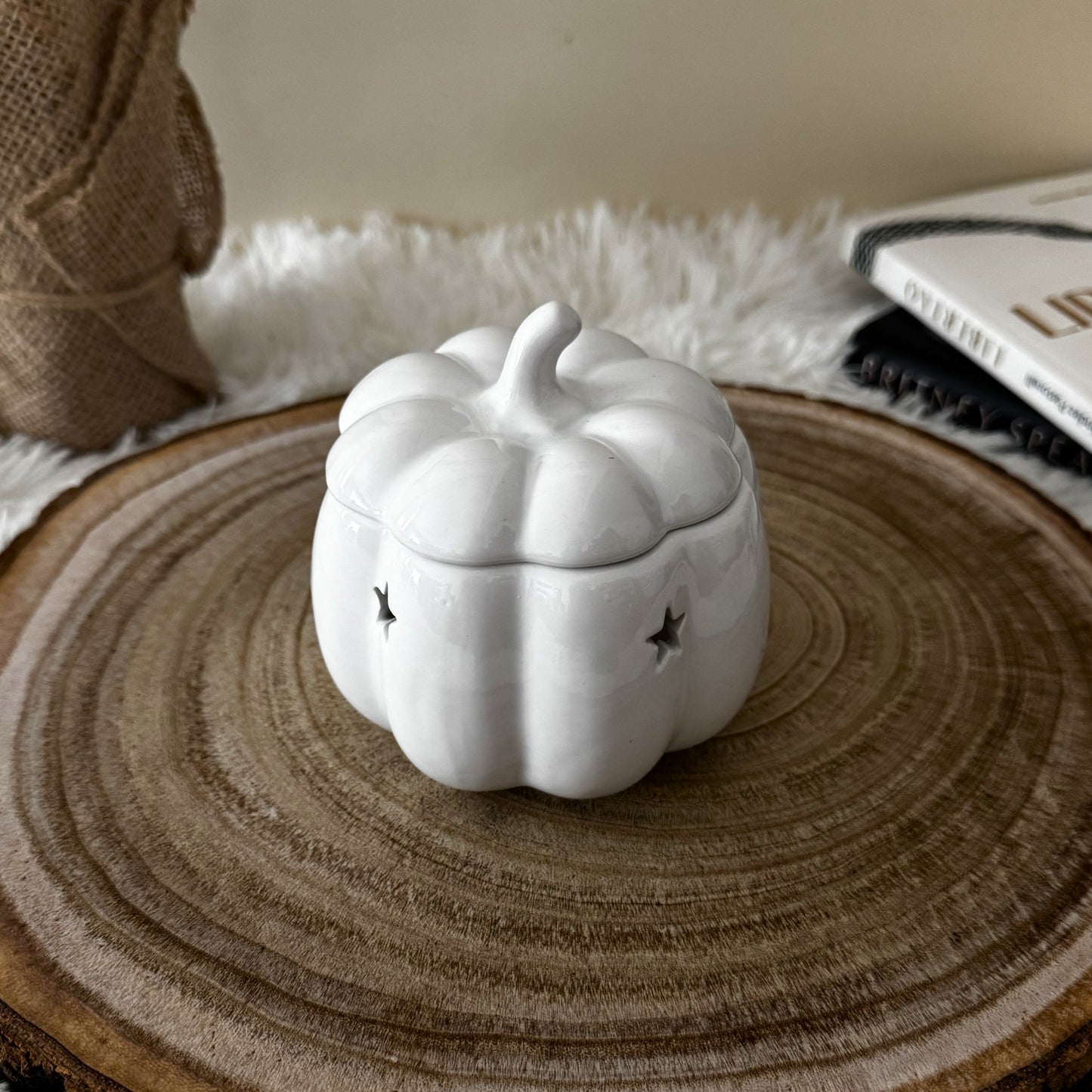 Quemador Calabaza Blanca