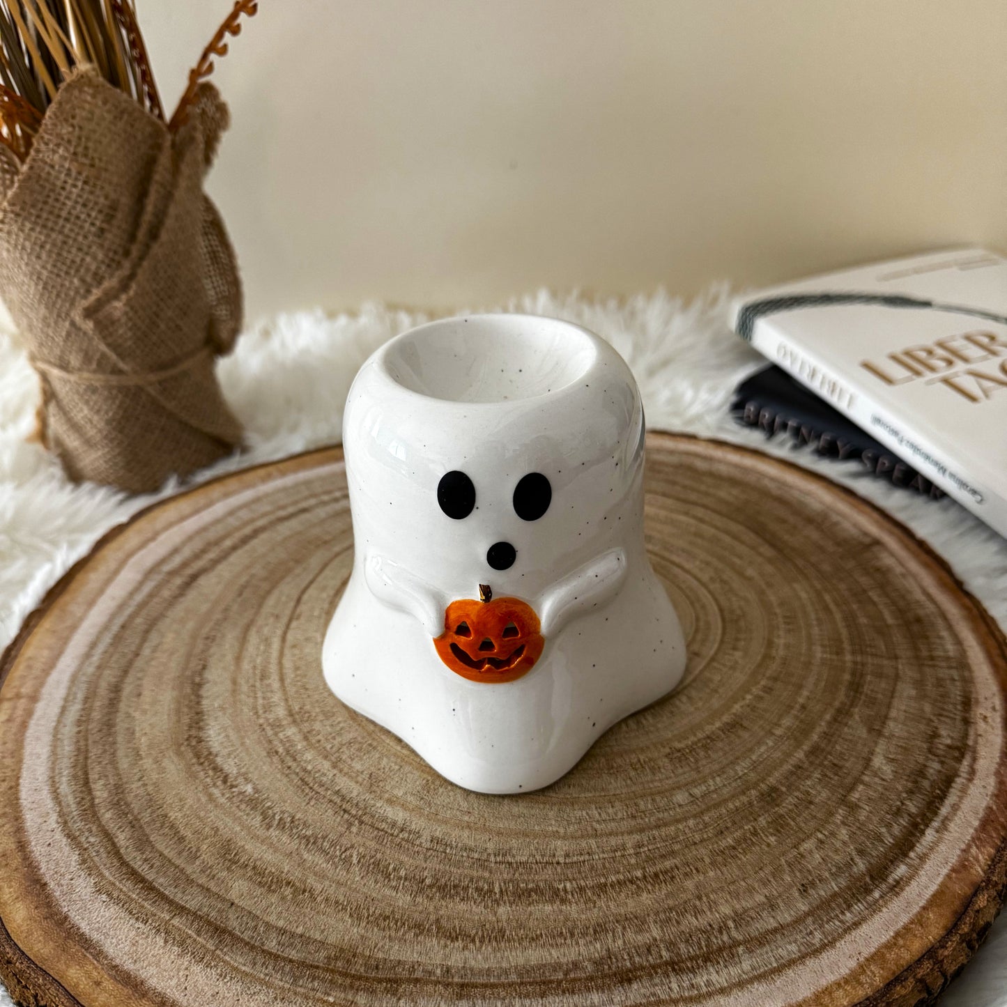 Quemador Fantasma con Calabaza