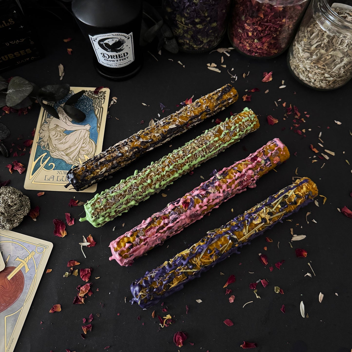 Pack Velas de Miel Magia Lunar 🌙