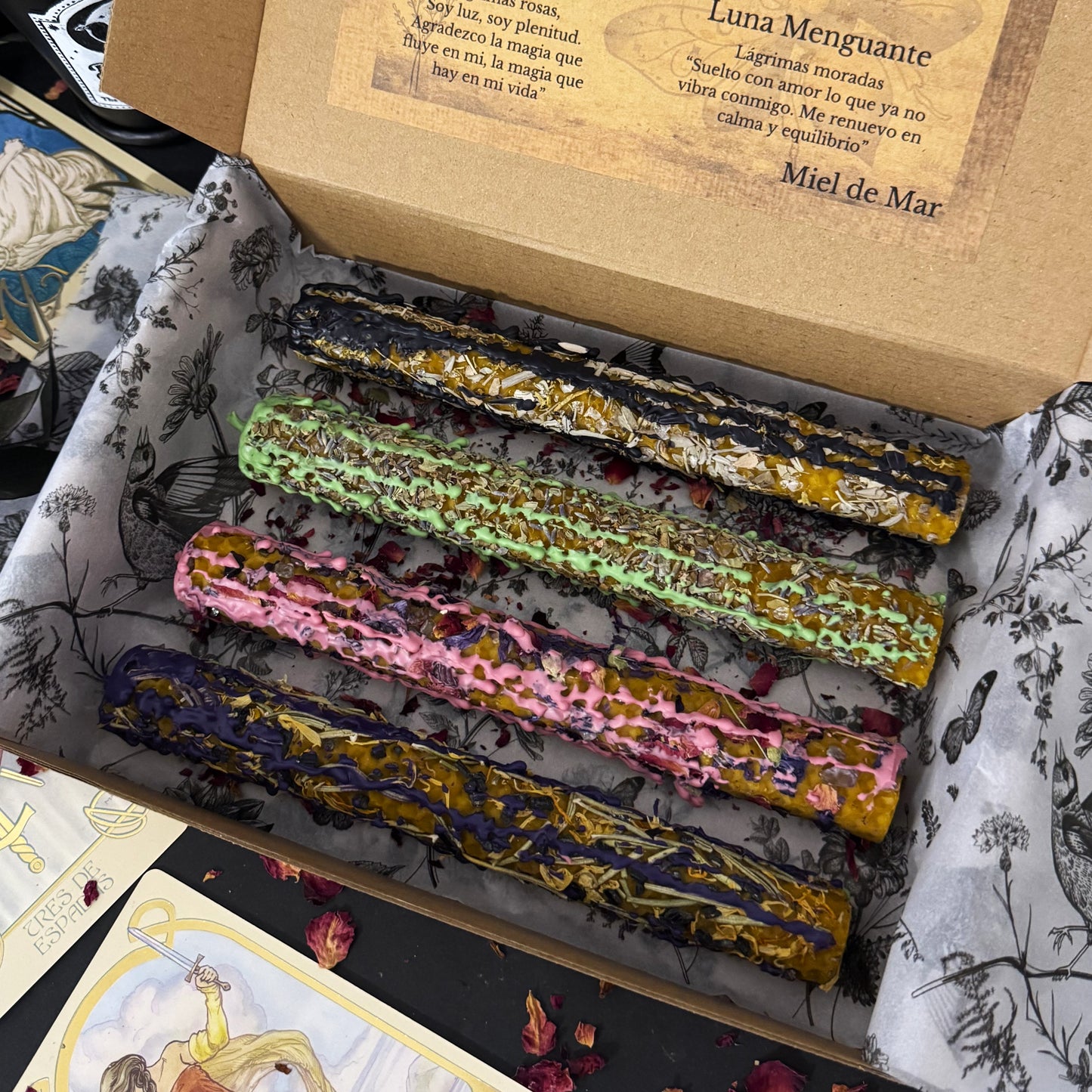 Pack Velas de Miel Magia Lunar 🌙