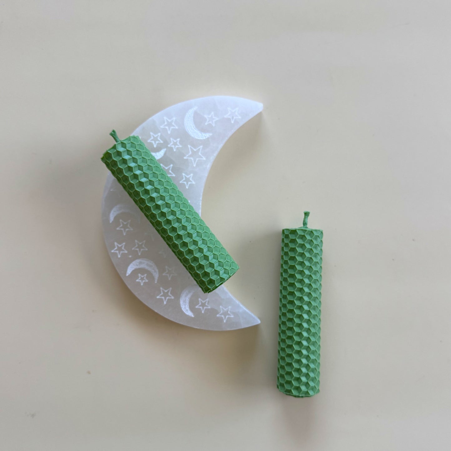 Vela de Miel Verde Esmeralda - Abundancia
