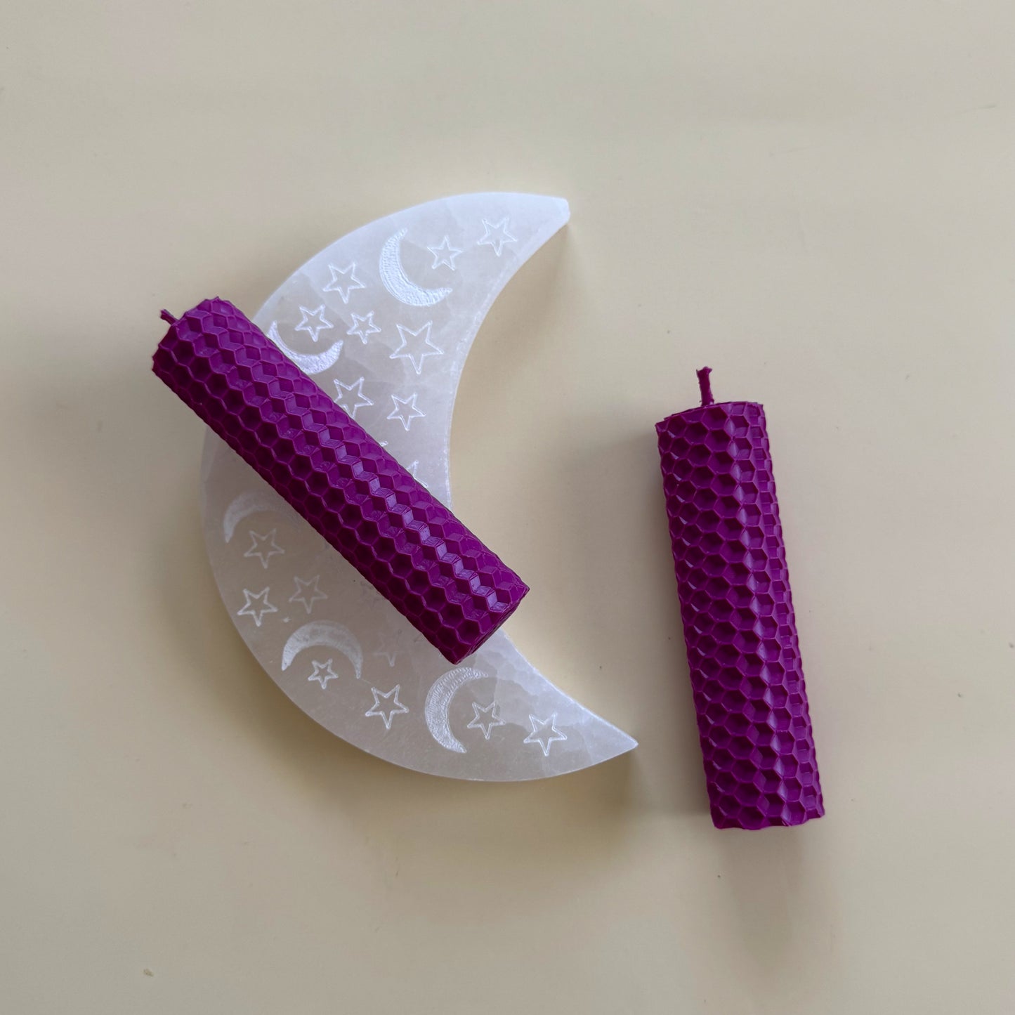 Vela de Miel Fucsia - Poder Femenino