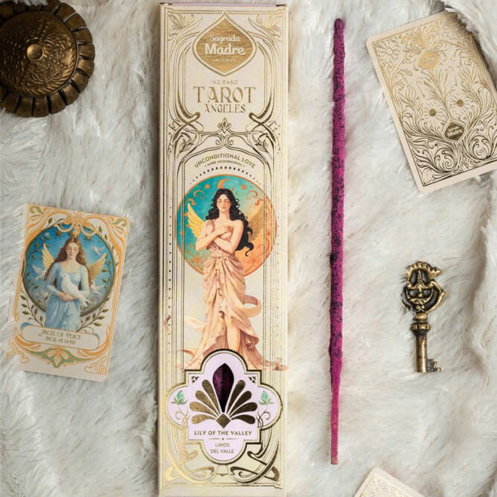 Incienso Tarot Ángeles Lirios del Valle Sagrada Madre