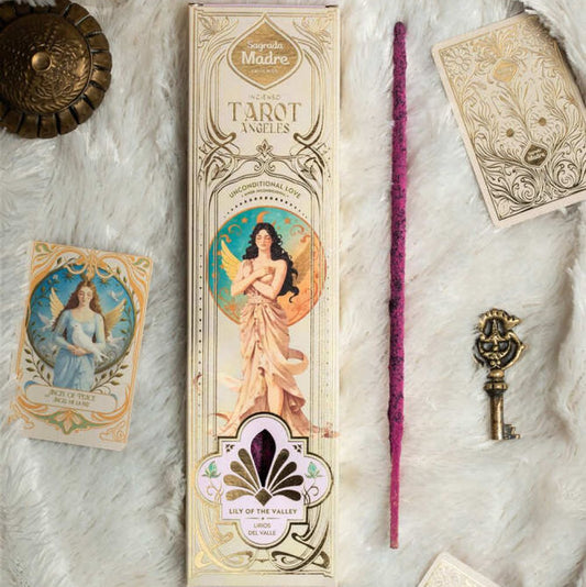 Incienso Tarot Ángeles Lirios del Valle Sagrada Madre