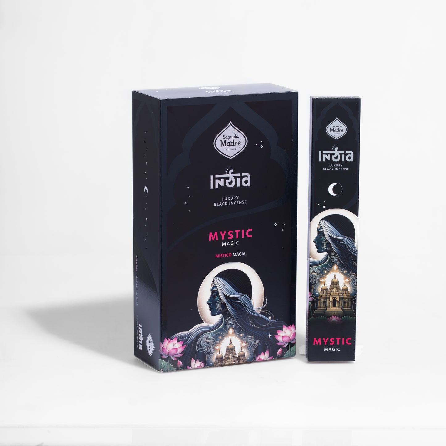 Incienso India Black Mystic Sagrada Madre
