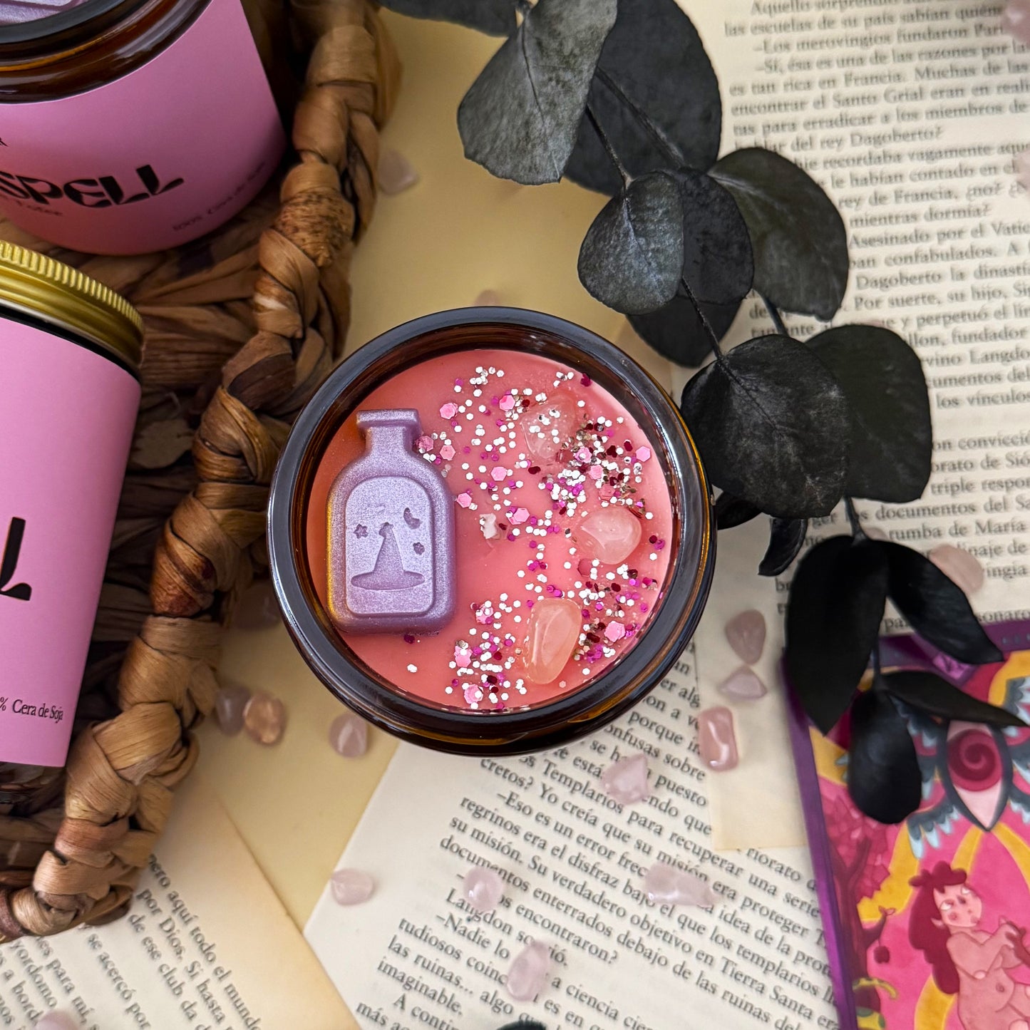 Vela Love Spell - Caramel Toffee | Amor