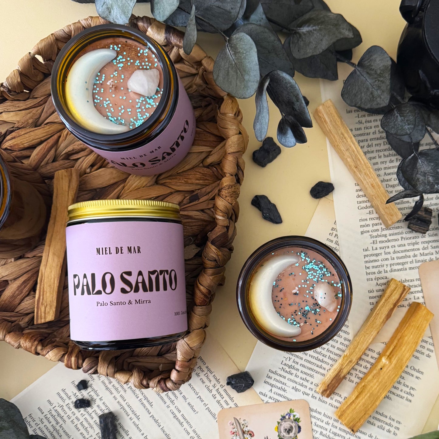 Vela Palo Santo - Limpieza Energética y Purificación