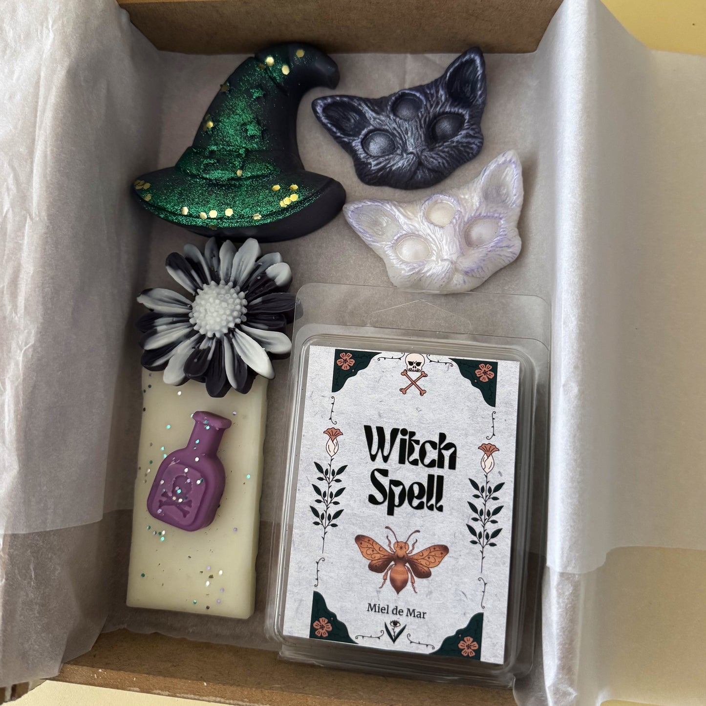 Caja Bruja Verde + Wax Melts
