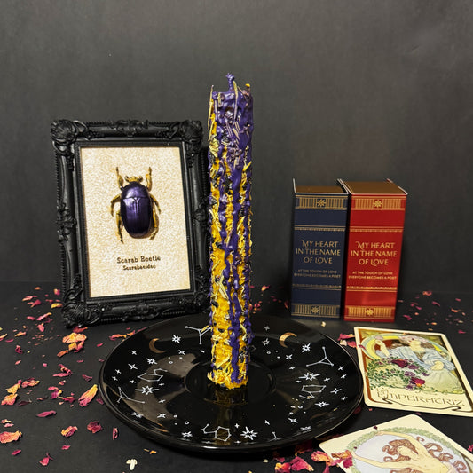 Vela de Miel Luna Menguante - Liberación y Cierre de Ciclos