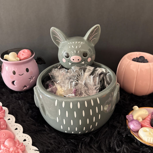 Bol Murciélago + Wax Melts Halloween Pumpkin Spice (Edición Especial)