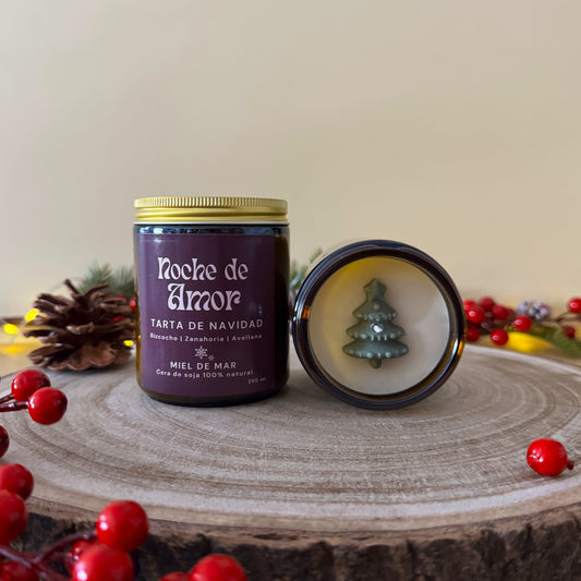 Vela Noche de Amor - Tarta de Navidad