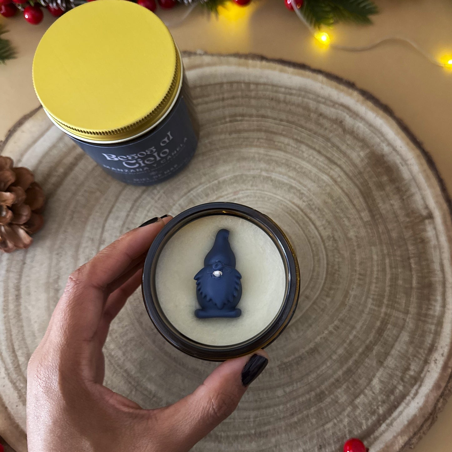 Vela Besos al Cielo - Manzana y Canela