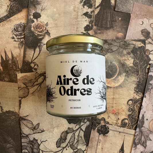 Vela de Soja Aire de Odres - Petricor