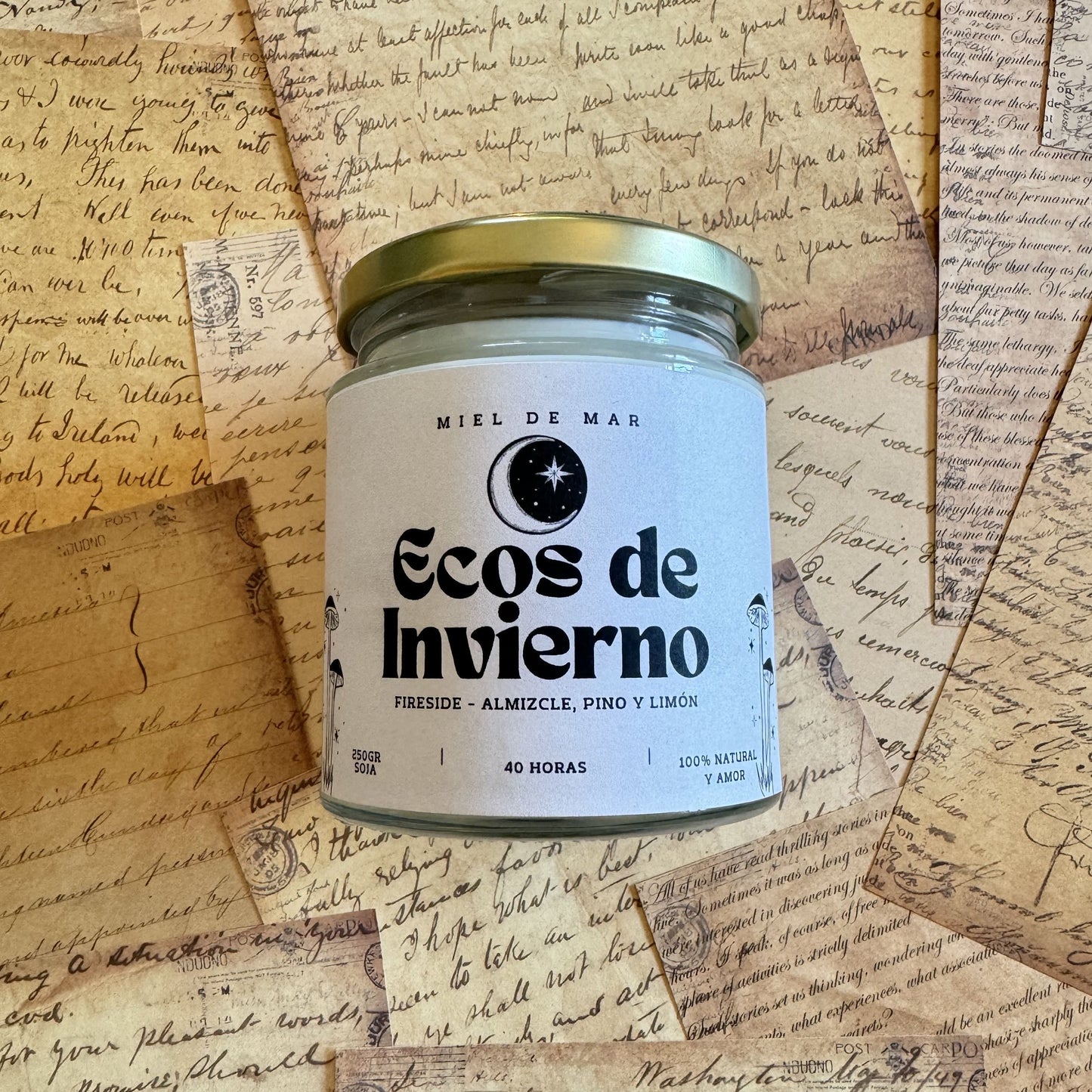 Vela de Soja Ecos de Invierno - Fireside