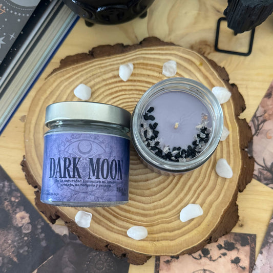 Vela Dark Moon - Protección y Limpieza