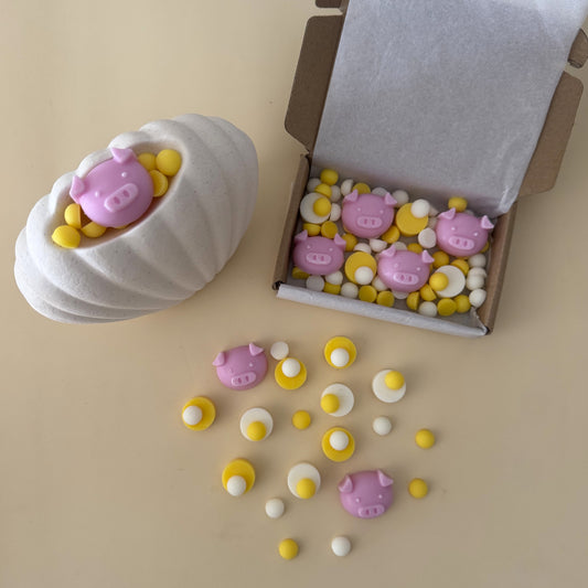 Wax Melts - Cerditos de Naranja y Frambuesa