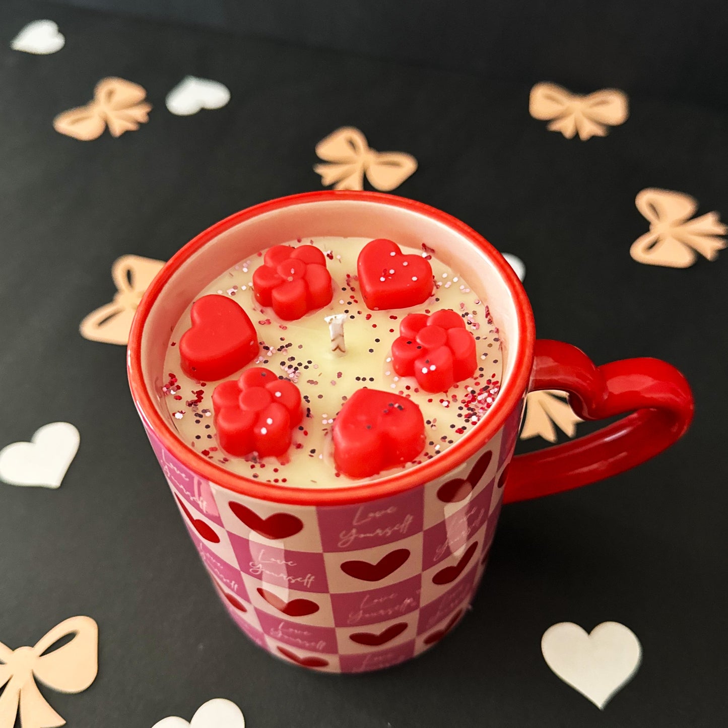 Vela en Taza Amor Propio