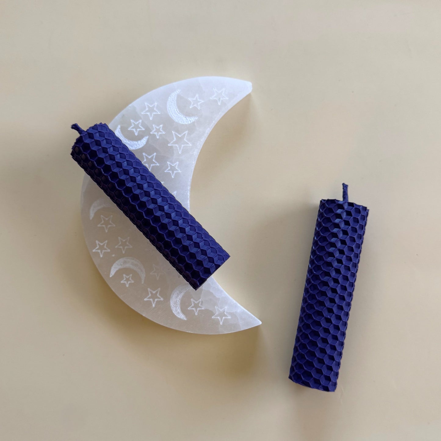 Vela de Miel Púrpura - Sueños y Conexión