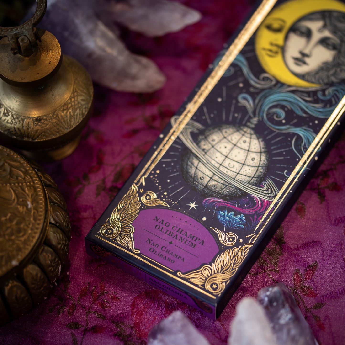 Incienso Tarot de Marsella - Nag Champa Olíbano Sagrada Madre