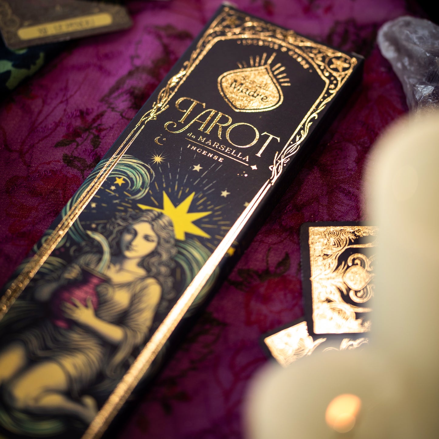 Incienso Tarot de Marsella - Almizcle Olíbano Sagrada Madre